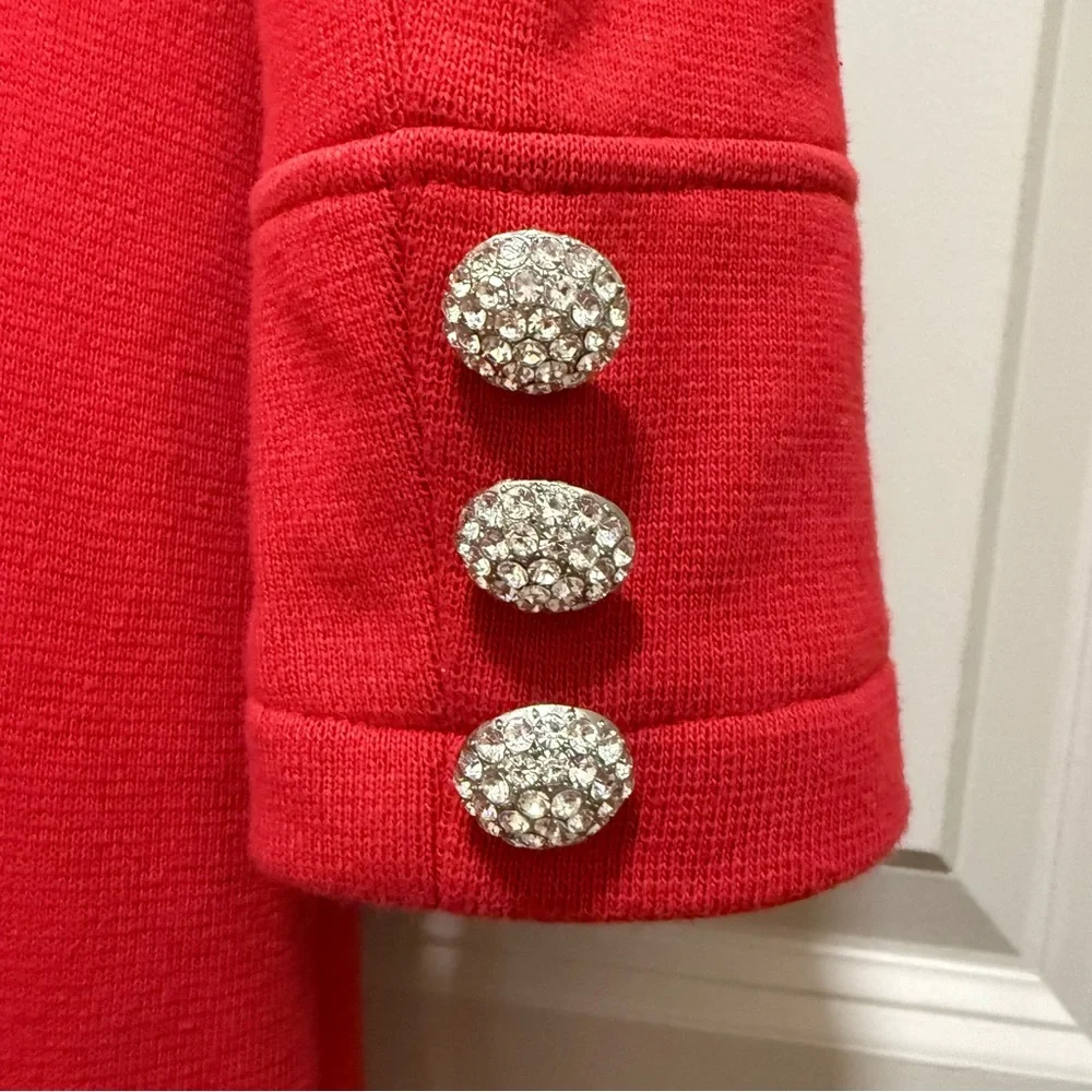 INC International Concepts Red Trench Coat - Picture 7 of 8